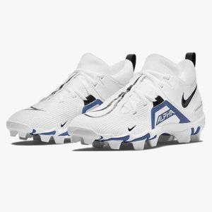 NIKE Alpha Menace 3 Shark Mid Football Cleats US Men's Size 10 CV0582-101 NEW